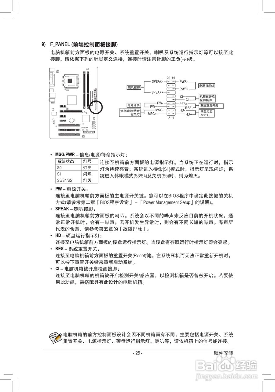 技嘉GA-P41T-D3P(rev. 1.3)主板说明书:[3]