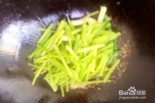 香辣芹菜-------营养美味