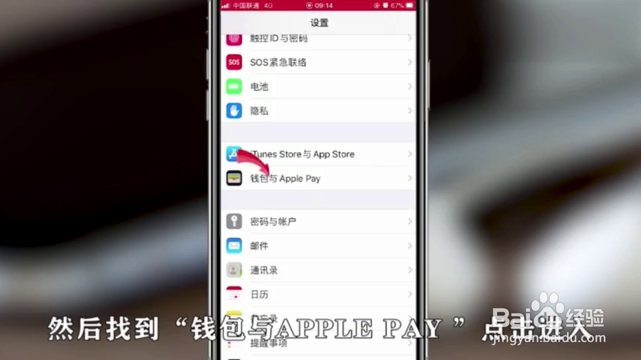 如何设置苹果自带钱包支付