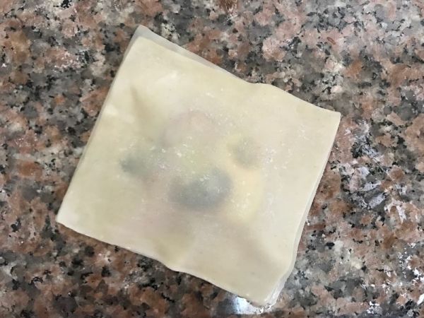 西兰花鹌鹑蛋咖喱饼