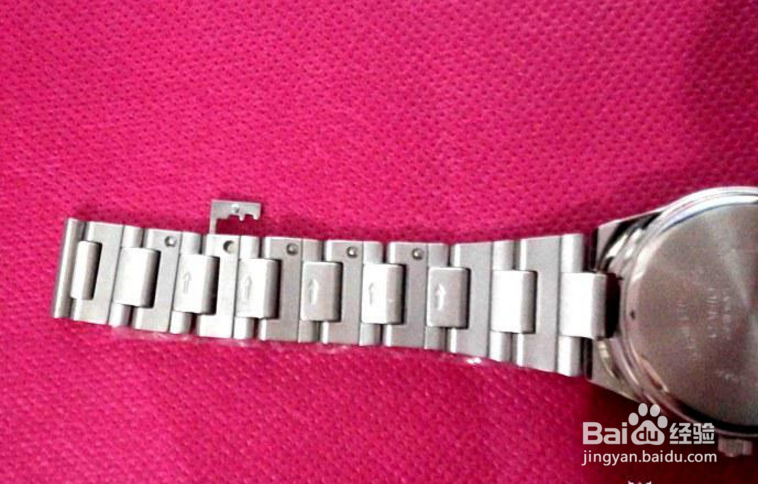 碟片式表链拆卸方法