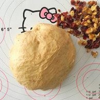 不点外卖114--椰子油核桃蔓越莓软欧包
