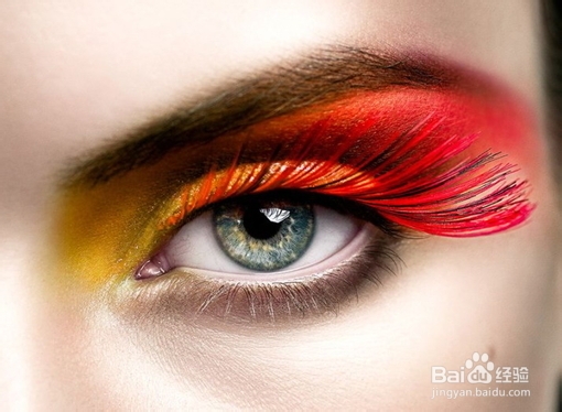 五种新娘时尚浮夸睫毛彩妆