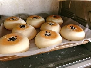 家庭自制绿豆包
