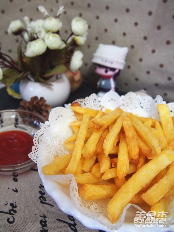 如何炸出金黄色的薯条