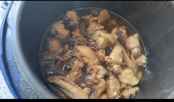 胡萝卜土豆炖鸡块