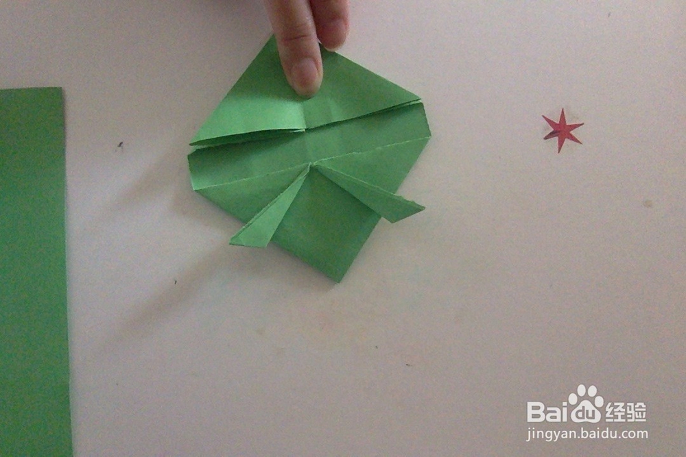 小青蛙折纸教程