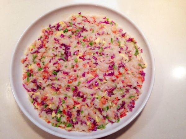 彩虹芝士条焗饭