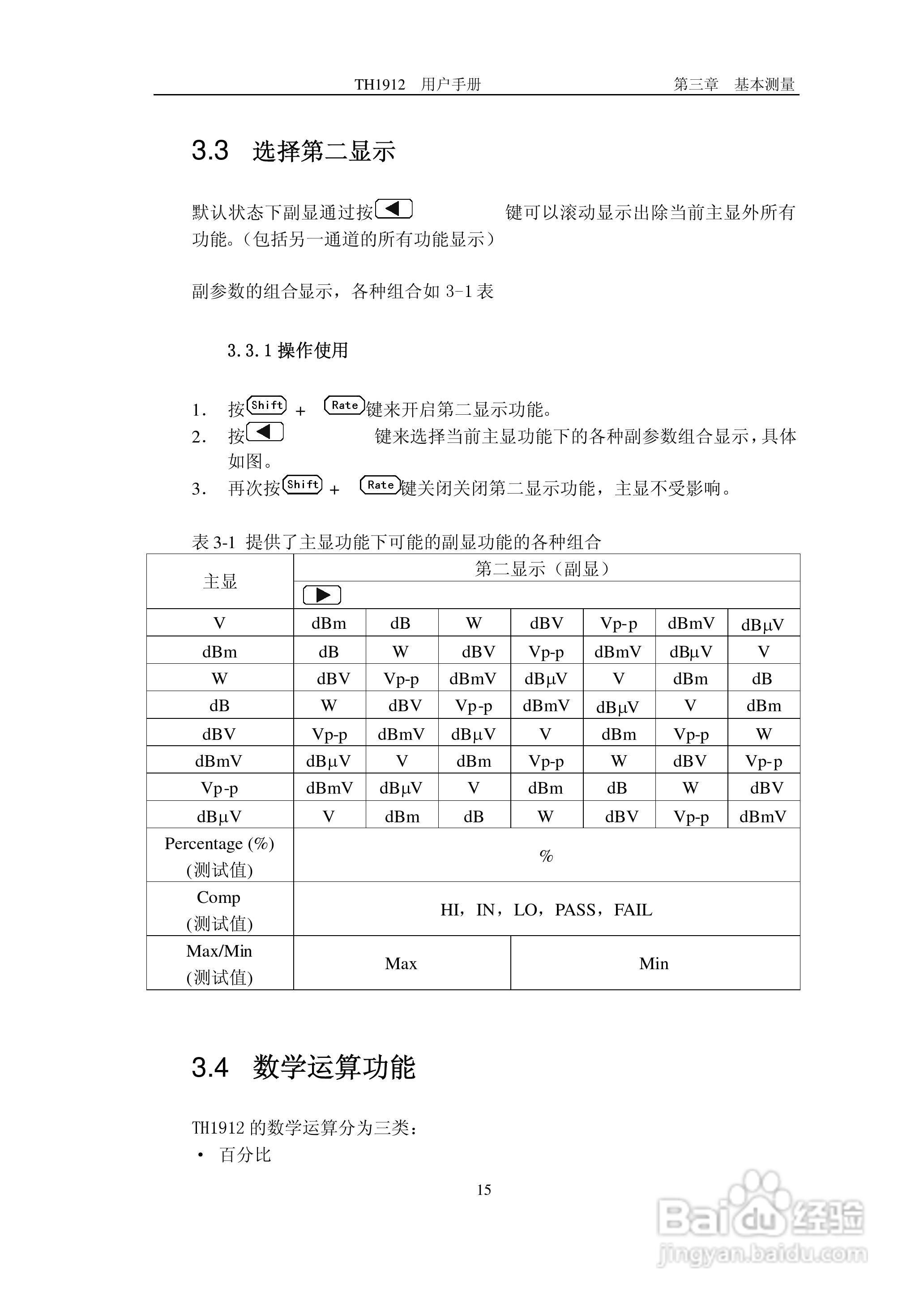 锦流源电子TH1912 TH1912A数字毫伏表说明书:[2]