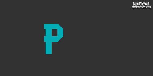 Photoshop字体教程:可折叠的Logo字体