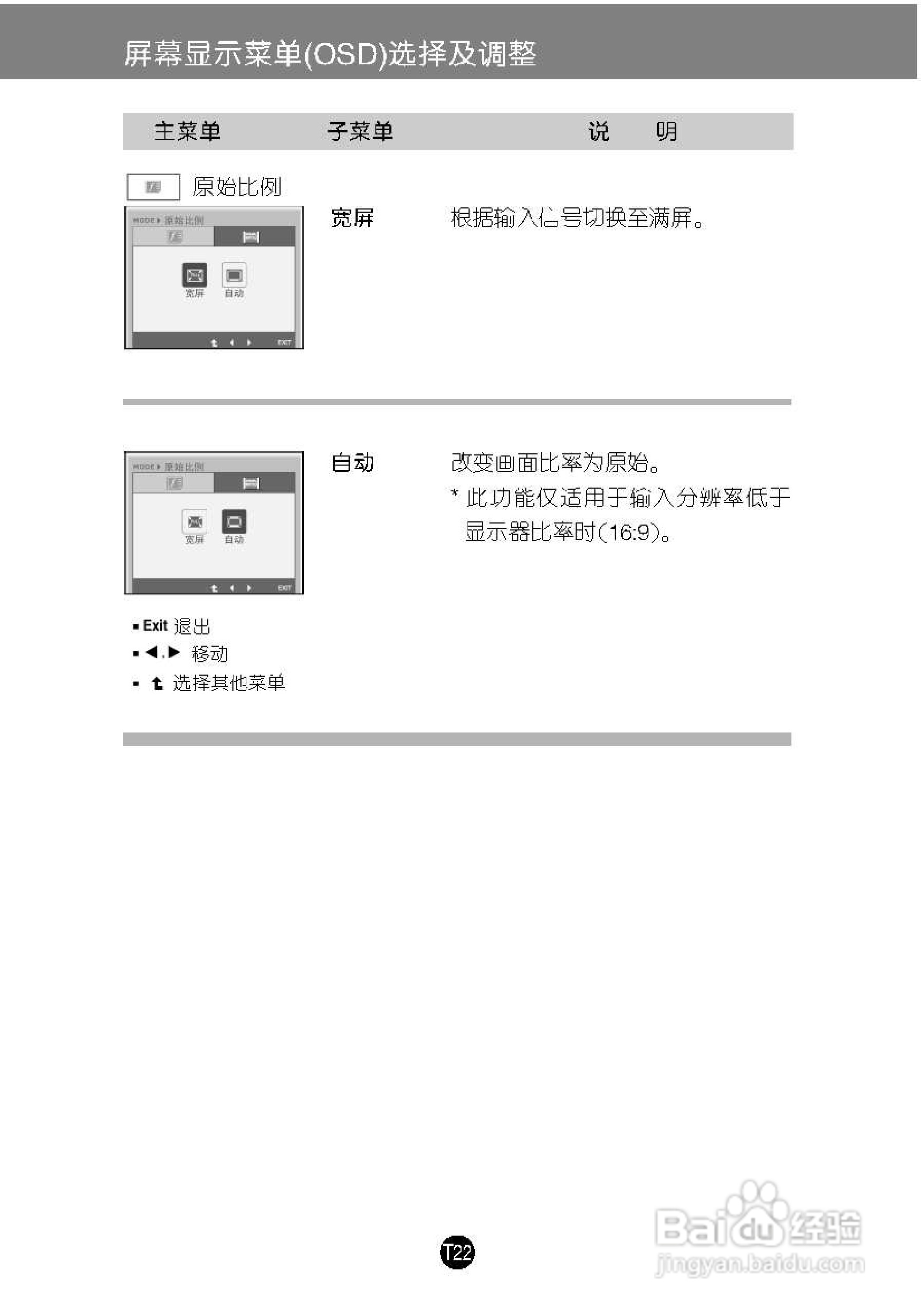 LG W2246T液晶显示器使用说明书:[3]