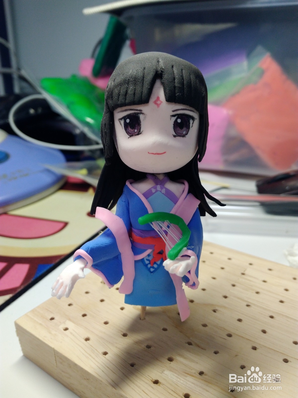 超轻粘土制作仙四人物-柳梦璃