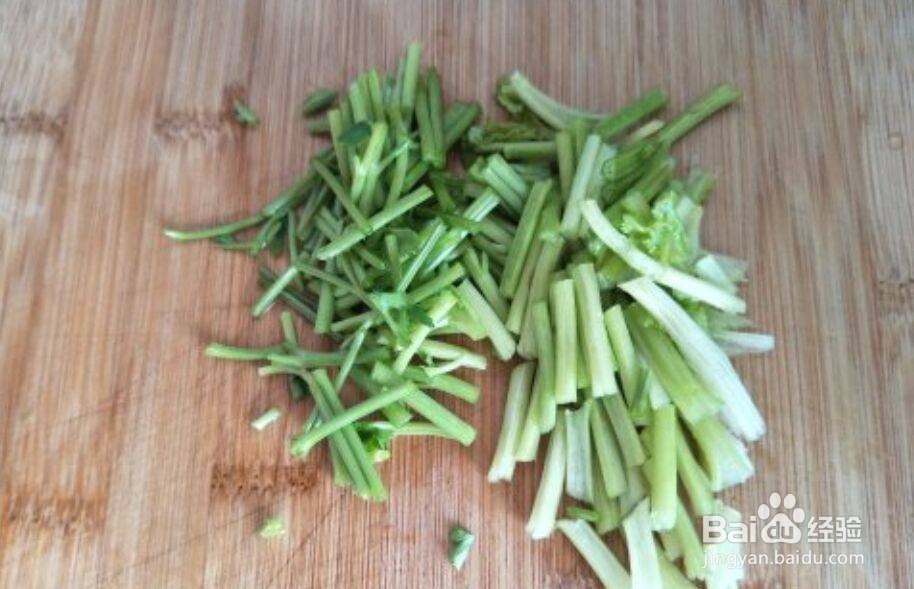 香辣芝麻肉丝的做法