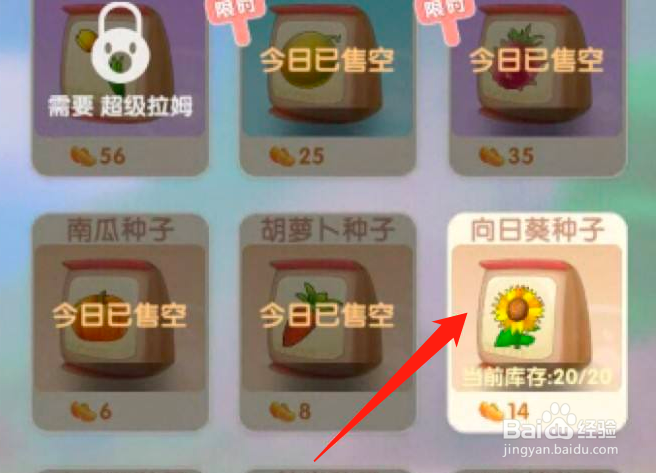 摩尔庄园手游怎么购买种子