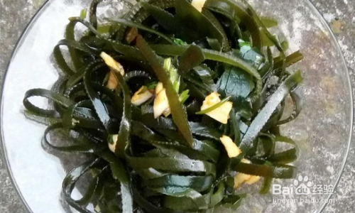 凉拌海带丝的做法