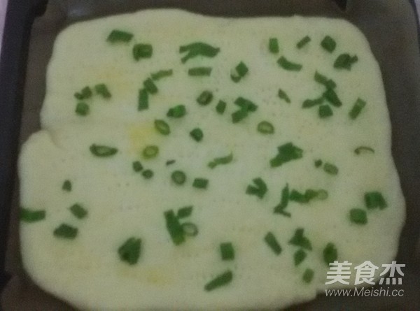 葱香肉松面包卷