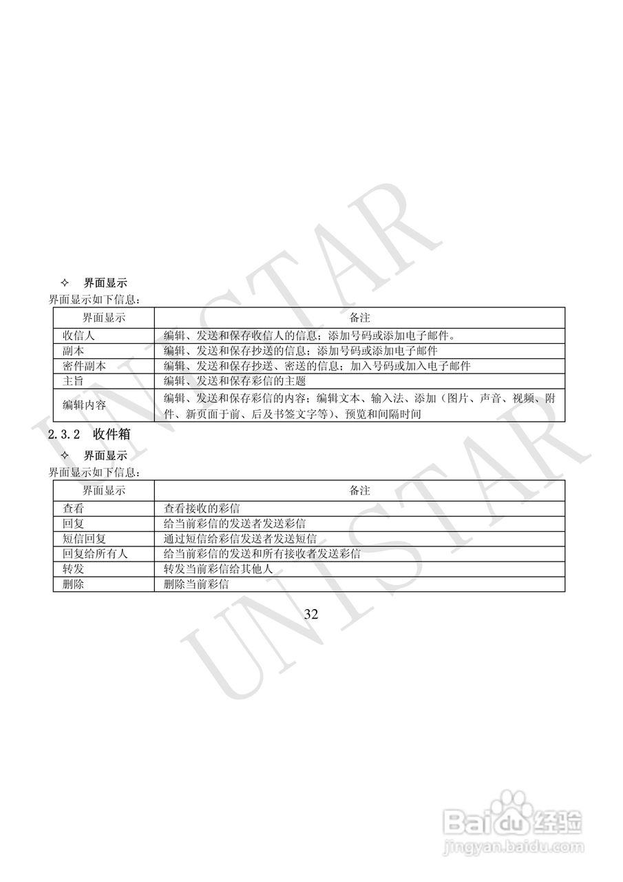 友信达 U928手机说明书:[4]