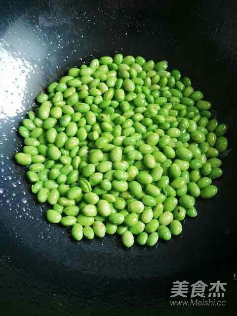 肉丁香干炒毛豆