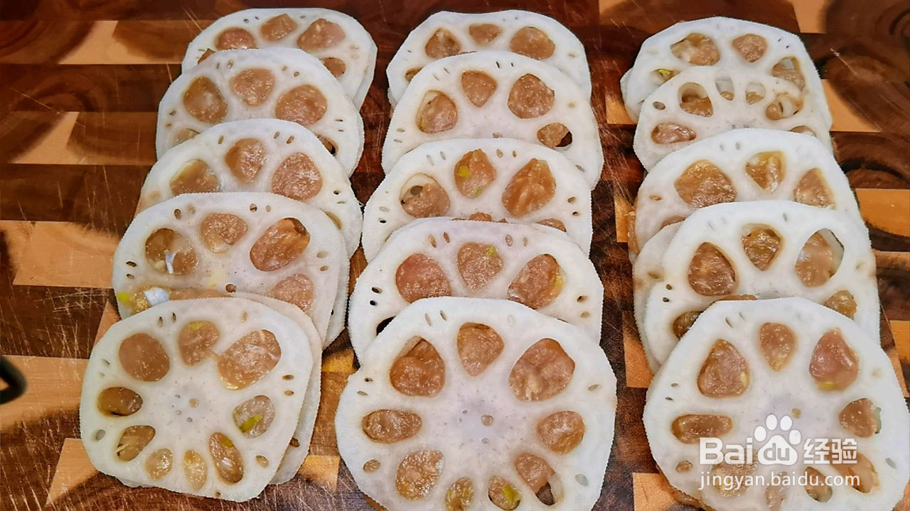 炸藕盒的做法