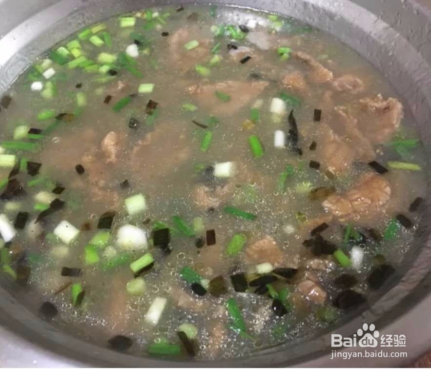 牛肉汤好喝，知道怎么做的吗