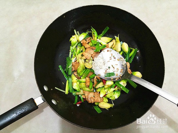 怎么做肉片炒儿菜
