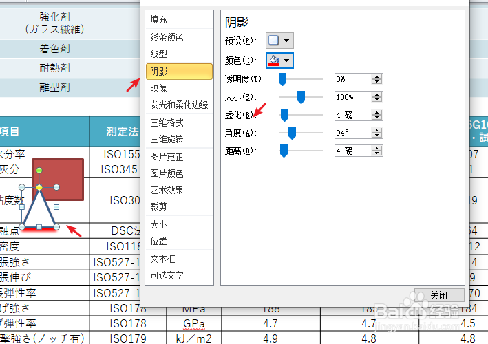 ppt如何更改图片边框阴影的虚化程度呢