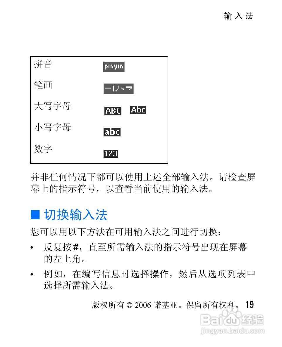诺基亚2610手机使用说明书:[2]