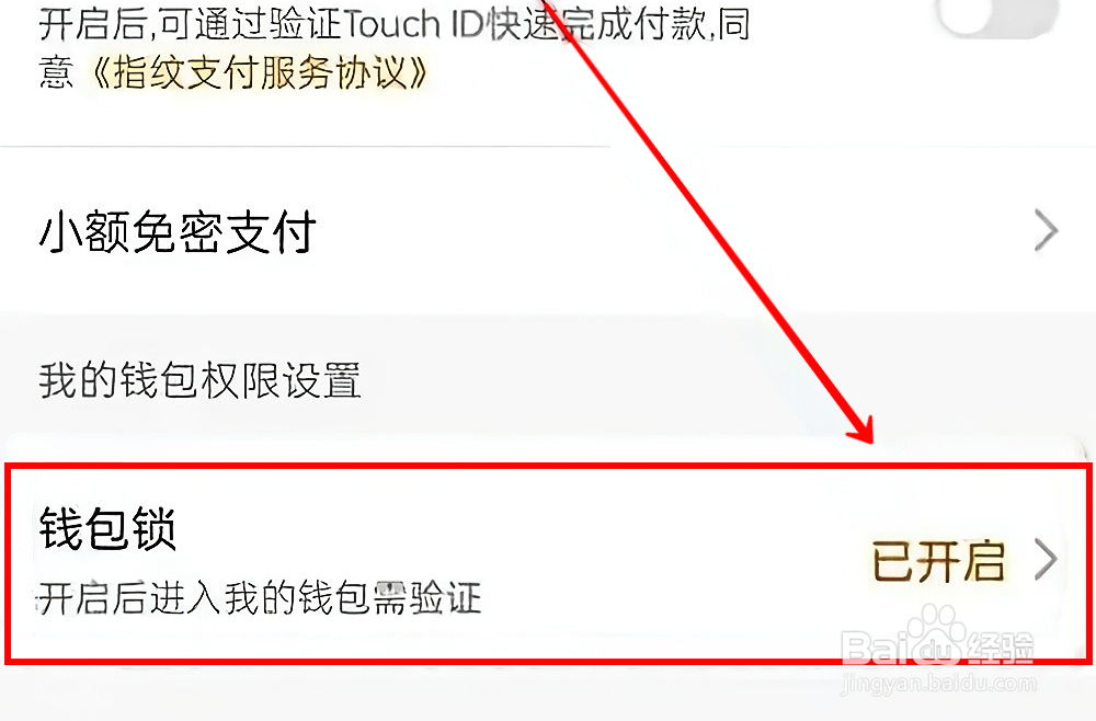 爱奇艺怎样开启钱包锁