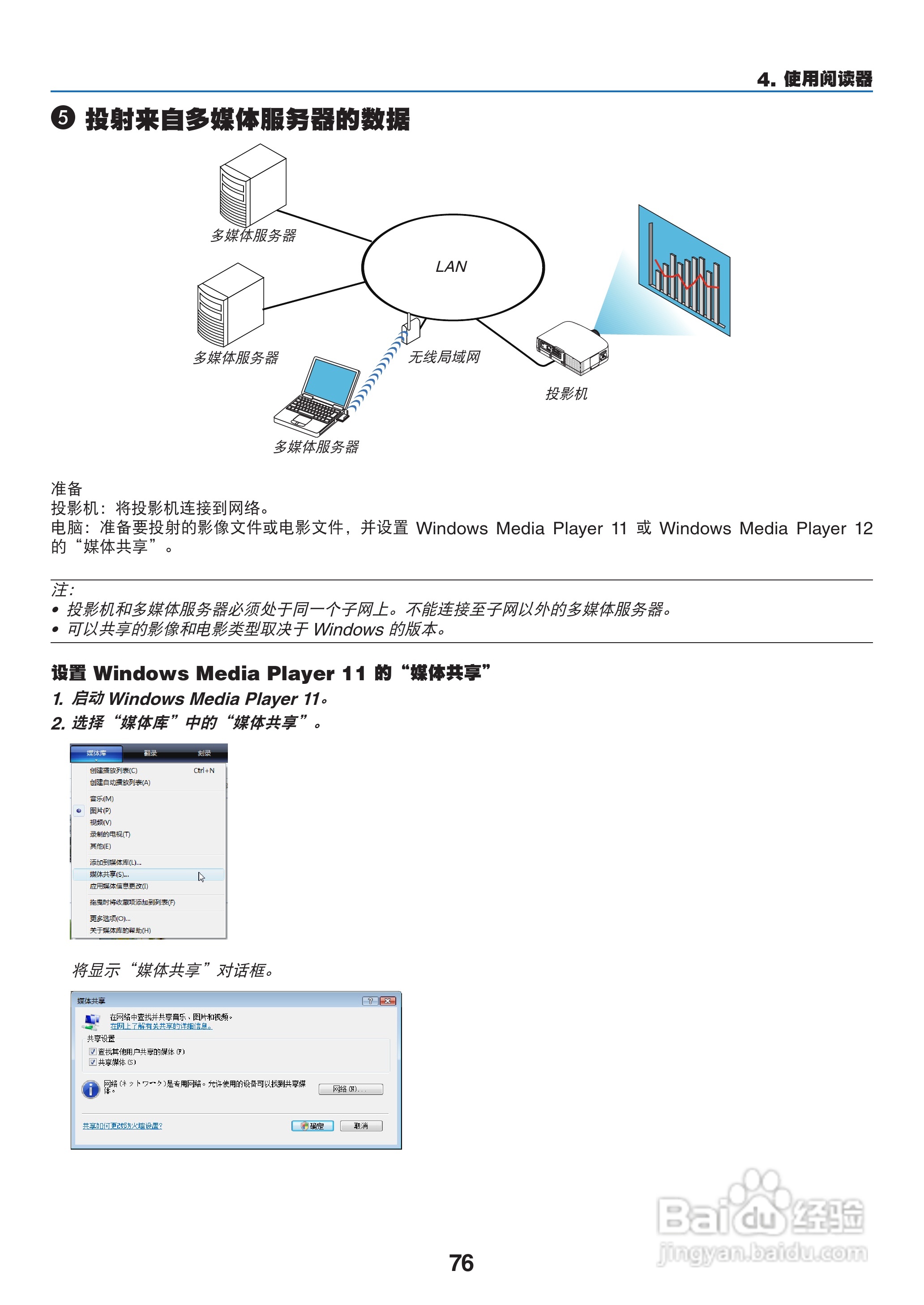 日电NP-PA550W+投影机说明书:[9]