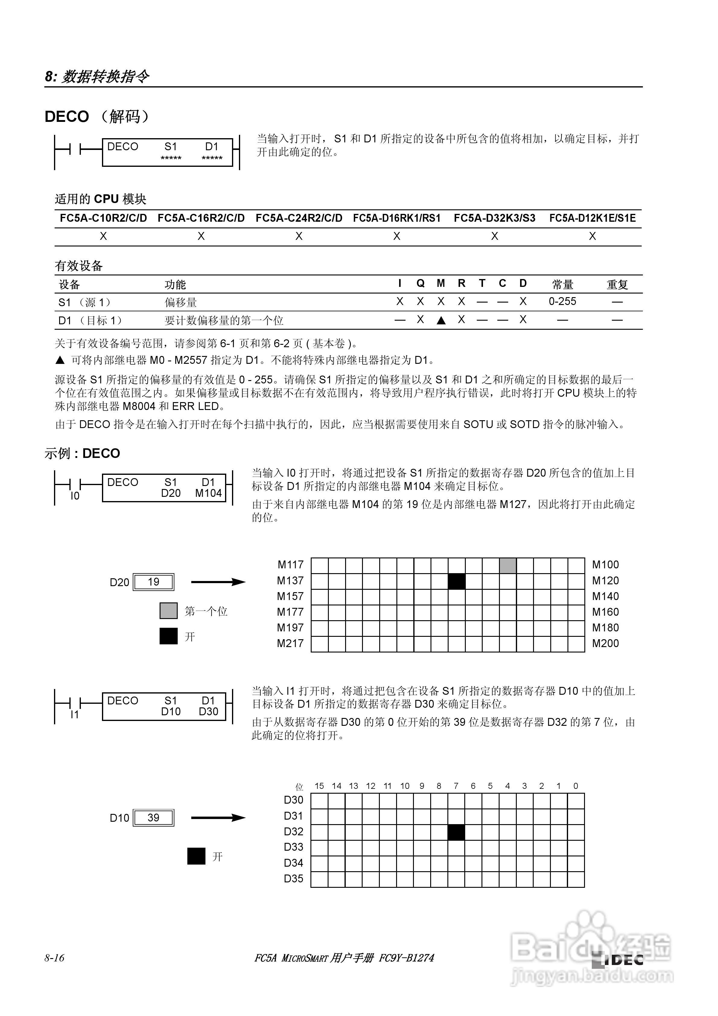 FC5A型可编程控制器_显示器使用说明书:[11]