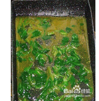 好吃的菠菜蛋烧