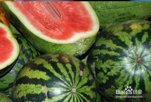 怎么挑选更甜的西瓜