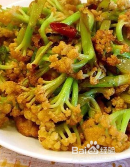 干锅菜花的简单做法