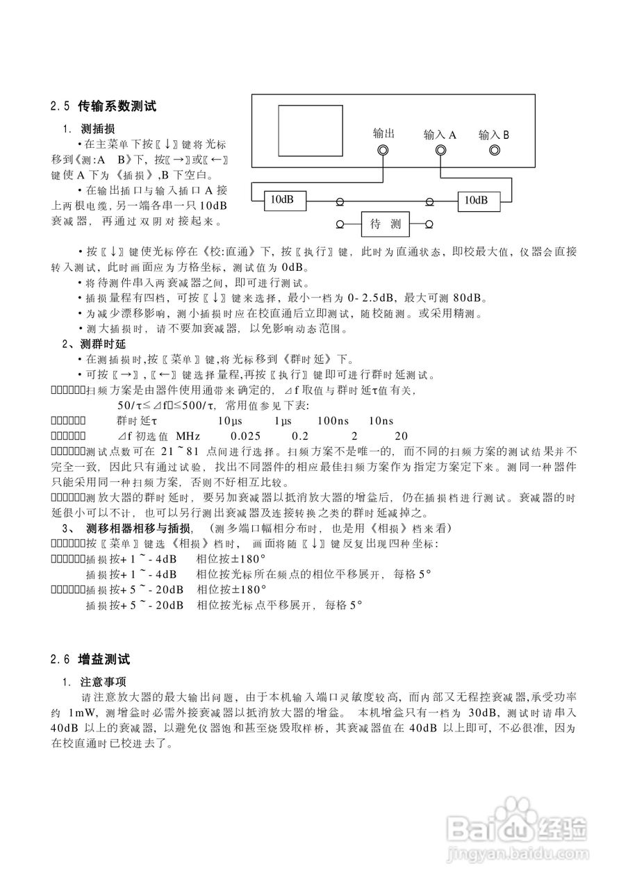 台式PNA网络分析仪使用说明书:[7]