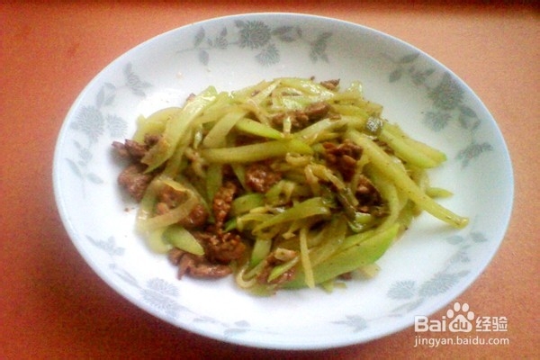 佛手炒瘦肉-------营养美味