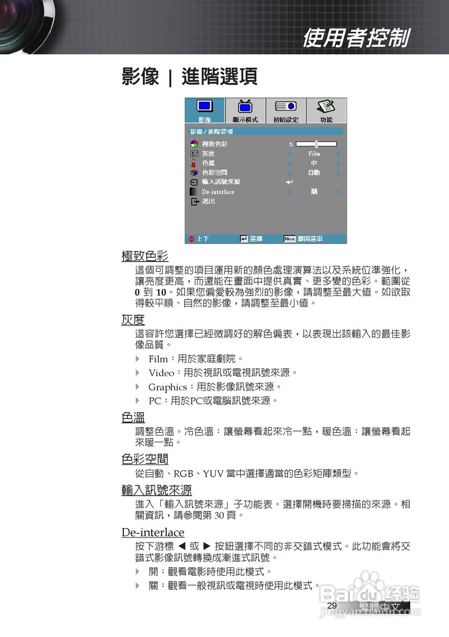 奥图码EX611投影机使用说明书:[3]