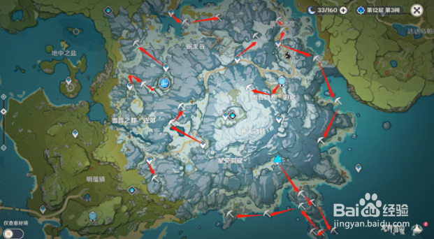 原神星银矿石采集路线分布图最新攻略