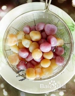 教你如何做牛奶芒果小丸子