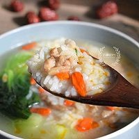 超快手肉丝咸汤饭#好吃不上火