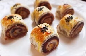 超爱的红豆蛋黄酥