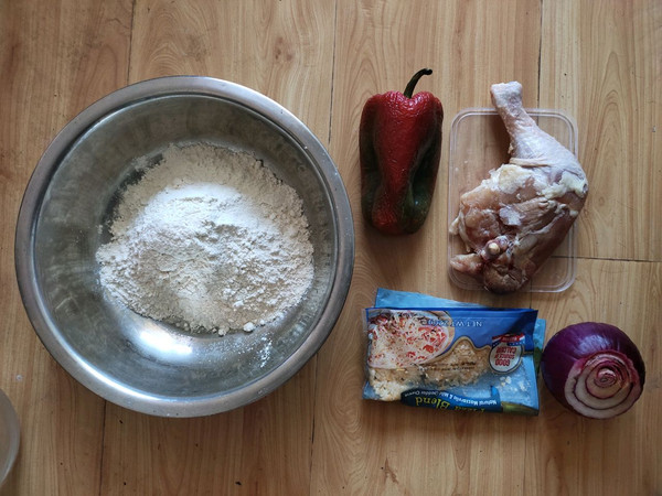 简单美味鸡肉披萨