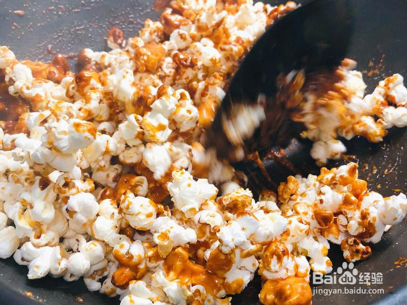 焦糖爆米花的做法