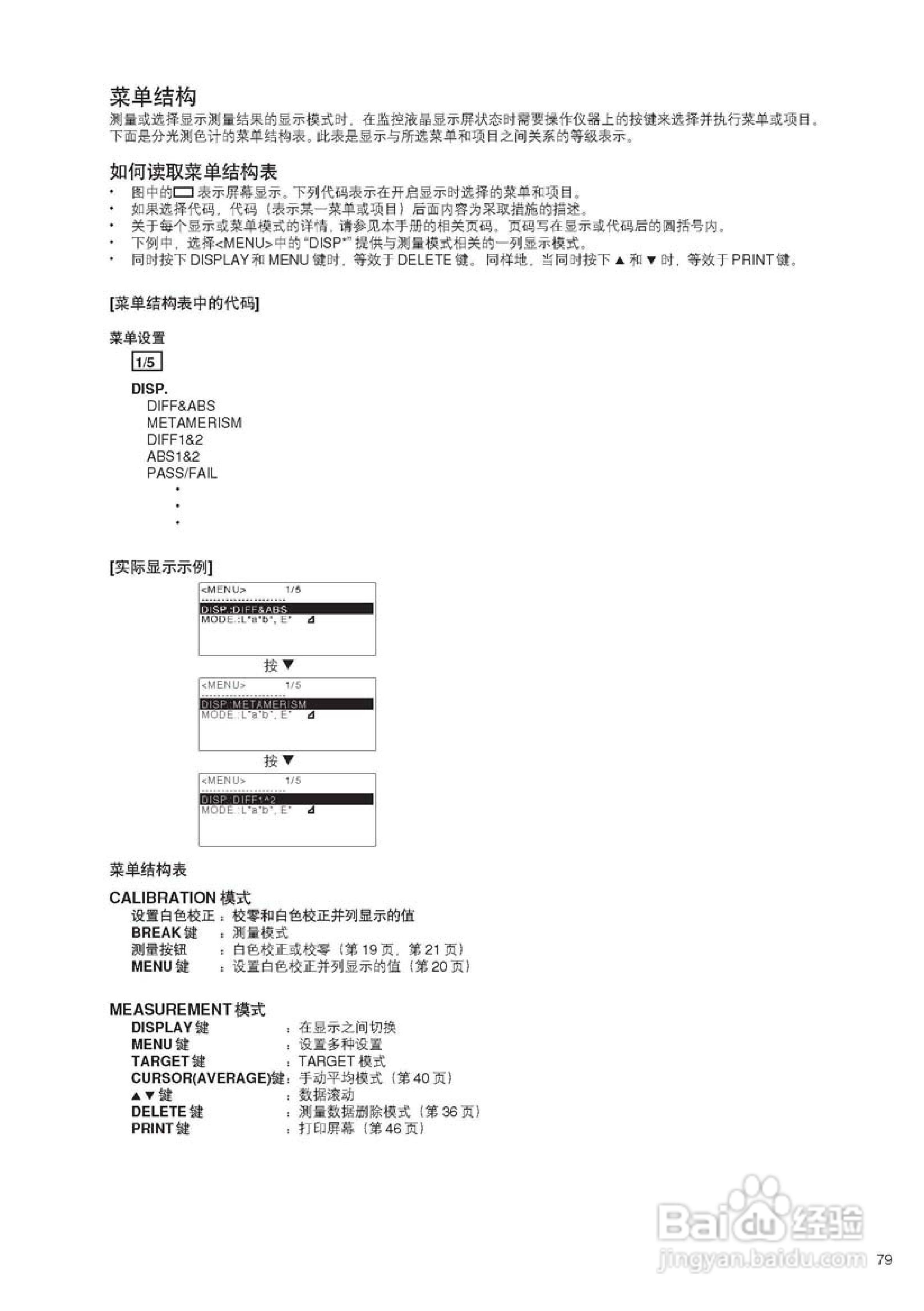 柯尼卡美能达分光测色计cm 512m3使用说明书 9 百度经验