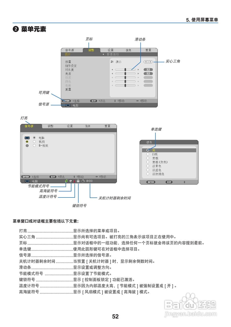 NEC NP-V230+投影机使用说明书:[7]