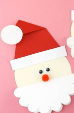 圣诞老人卡片手工制作方法图解教程