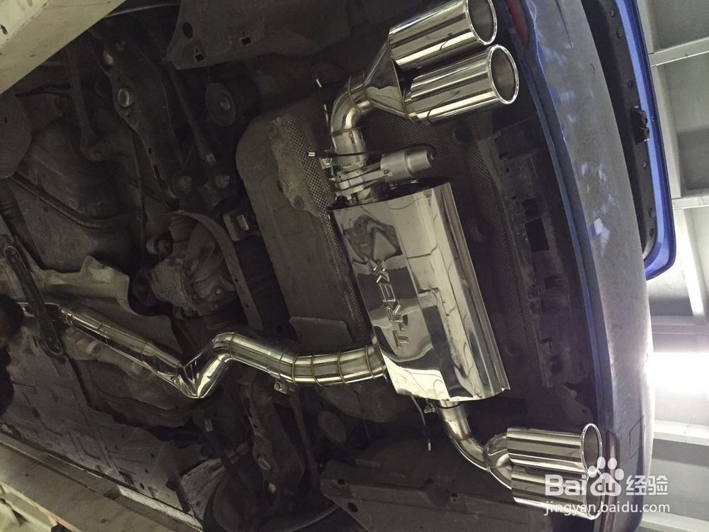 宝马F30 3系改装T-REX排气，手机WIFI控制