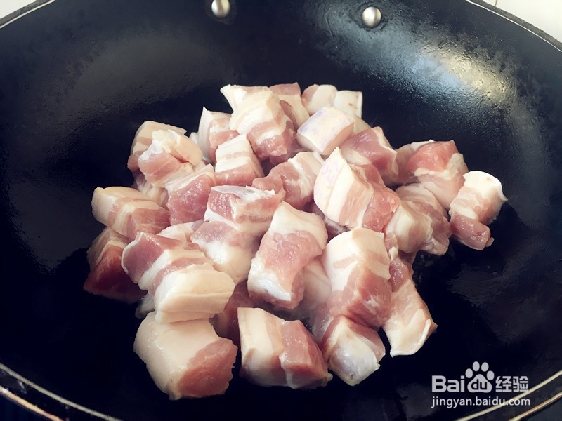 带你做五花肉烧茨菇