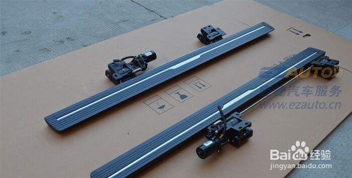 悍马H2加装电动踏板效果