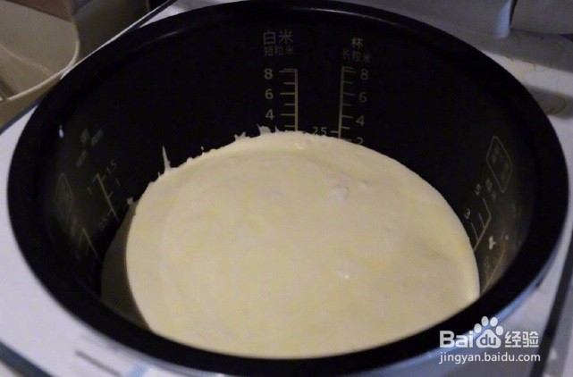 教你在家用电饭煲做蛋糕