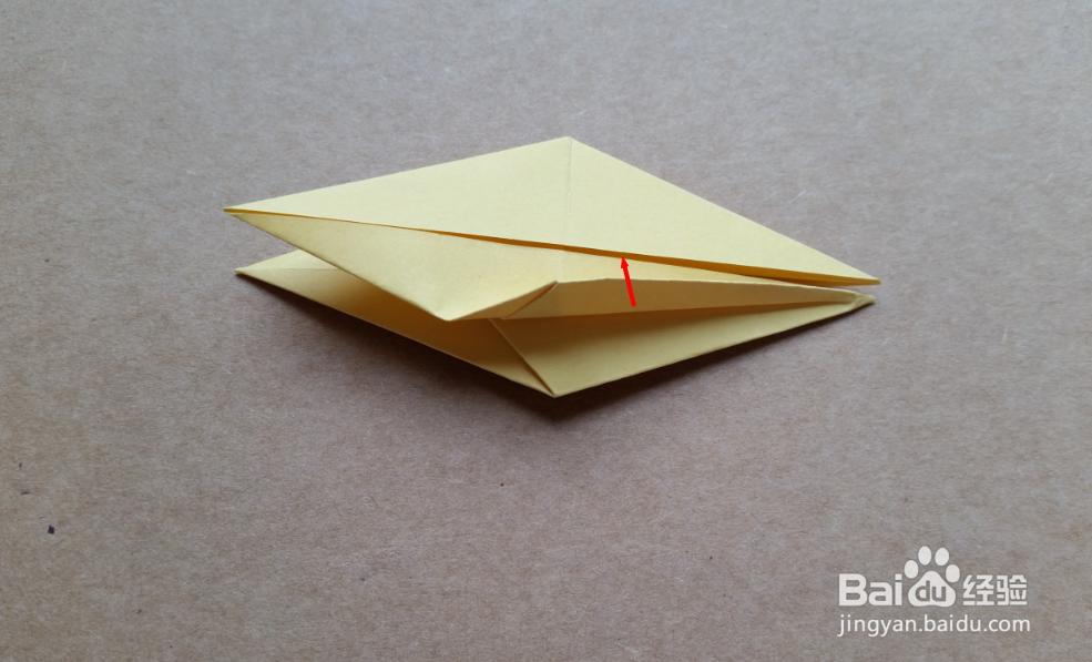 手工折纸之如何折千纸鹤